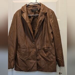 Andrew Marc Marc NEW York Women's Faux Leather Jacket
